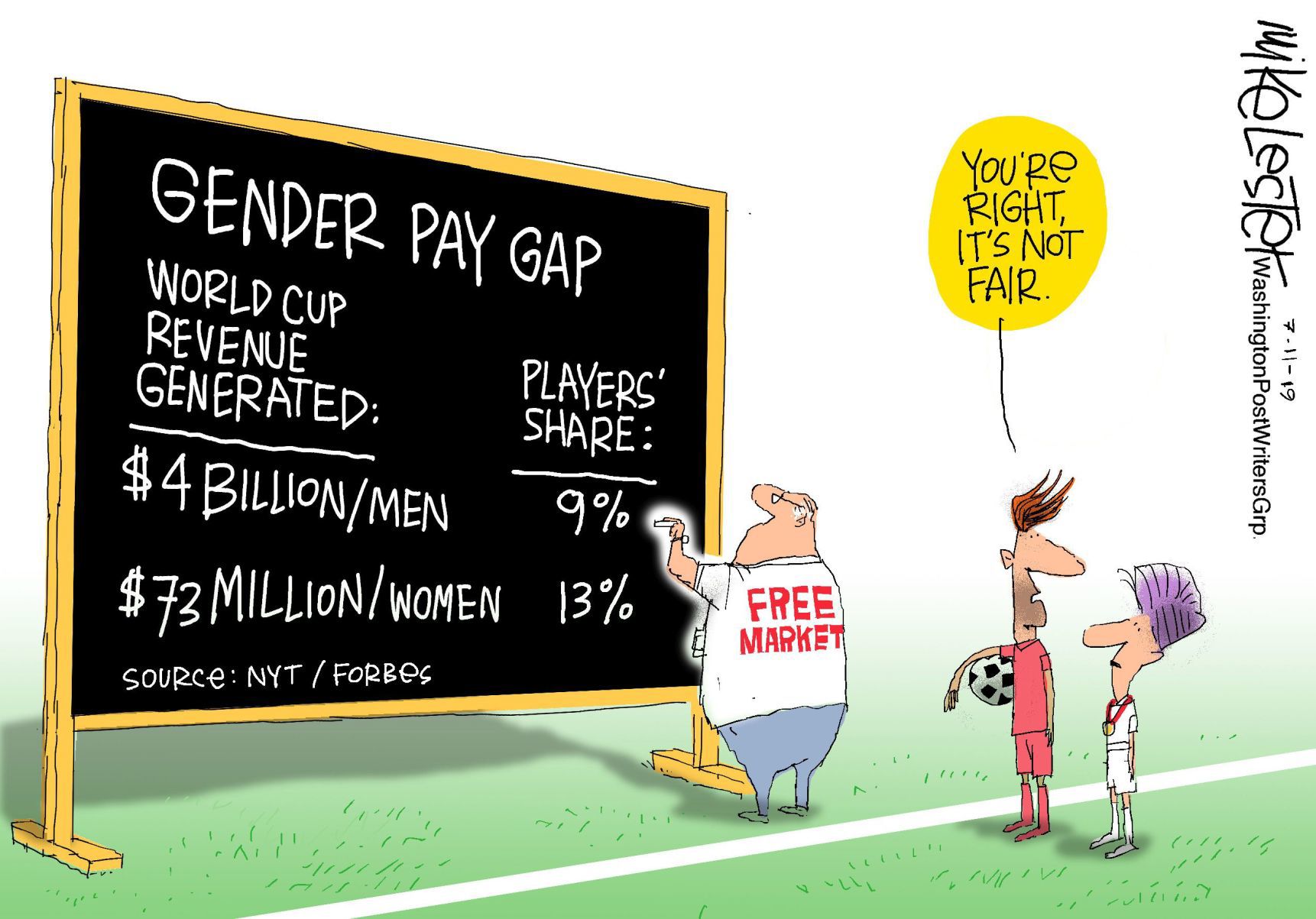 Mike Lester cartoon